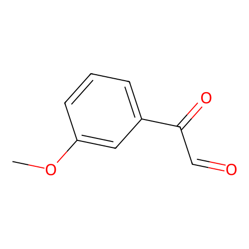 3-Methoxyphenylglyoxal structure