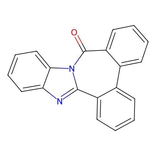 9H-dibenzo[c,e]benzo[4,5]imidazo[1,2-a]azepin-9-one structure