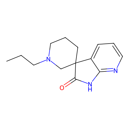Spiro[piperidine-3,3'-[3h]pyrrolo[2,3-b]pyridin]-2'(1'h)-one,1-propyl- structure