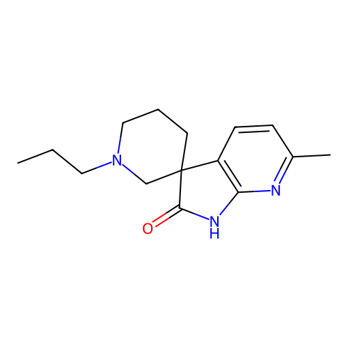 Spiro[piperidine-3,3'-[3h]pyrrolo[2,3-b]pyridin]-2'(1'h)-one,6'-methyl-1-propyl- structure