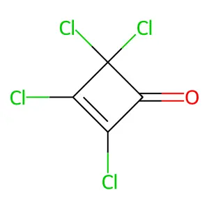 2,3,4,4-Tetrachloro-2-cyclobuten-1-one structure