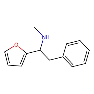 α-苄基-N-甲基糠胺 structure