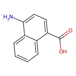 4-Amino-1-naphthoic acid structure