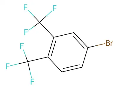 4-Bromo-1,2-bis(trifluoromethyl)benzene structure