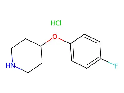4-(4-Fluorophenoxy)piperidine structure
