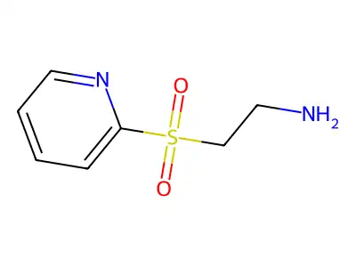 2-(Aminoethylsulfonyl)-pyridine structure