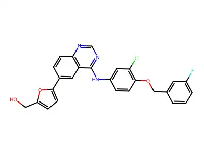 4-[(2,5-Dimethyl-furan-3-carbonyl)-amino]-benzoic acid structure