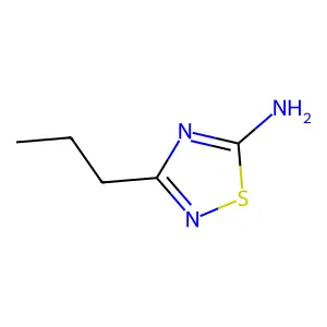 3-Propyl-1,2,4-thiadiazol-5-amine structure