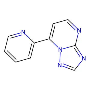 7-(2-Pyridinyl)[1,2,4]triazolo[1,5-a]pyrimidine structure