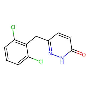6-(2,6-Dichlorobenzyl)-3-pyridazinol structure