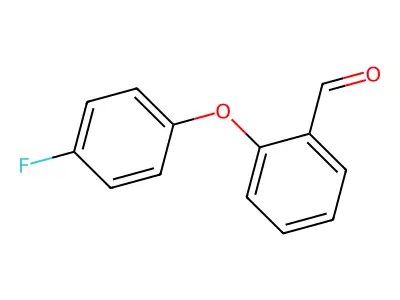 2-(4-Fluorophenoxy)benzaldehyde structure