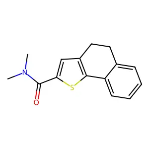 N,N-dimethyl-4,5-dihydronaphtho[1,2-b]thiophene-2-carboxamide structure