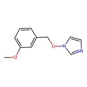 1-[(3-methoxybenzyl)oxy]-1H-imidazole structure