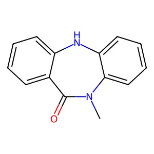 11H-Dibenzo(b,e)(1,4)diazepin-11-one, 5,10-dihydro-10-methyl- structure