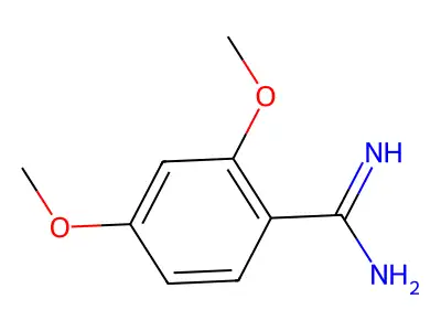 2,4-Dimethoxy-benzamidine structure