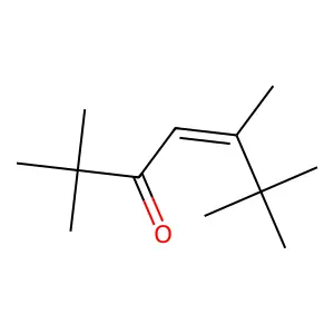 2,2,5,6,6-Pentamethylhept-4-en-3-one structure