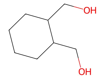 cis-1,2-Cyclohexanedimethanol structure