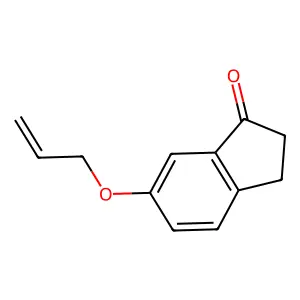 6-Allyloxy-indan-1-one structure