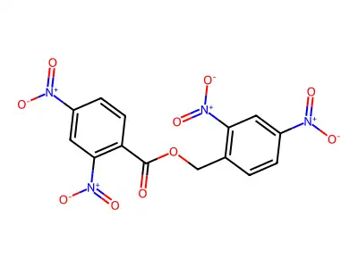 (2,4-Dinitrophenyl)methyl 2,4-dinitrobenzoate structure