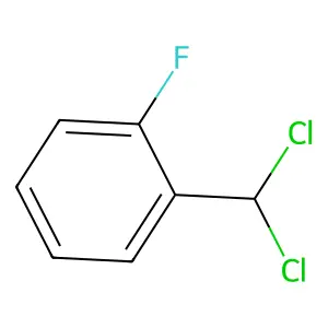 Benzene, 1-(dichloromethyl)-2-fluoro- structure