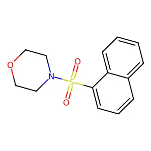4-(Naphthalen-1-ylsulfonyl)morpholine structure