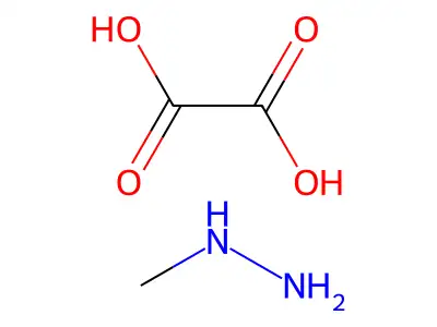 Methylhydrazine oxalate structure
