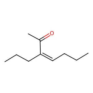 (3E)-3-Propyl-3-hepten-2-one structure