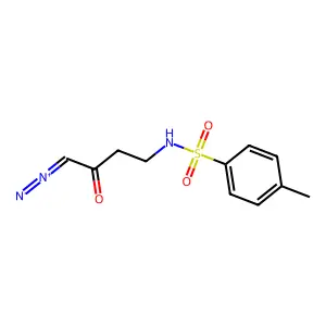 p-Toluenesulfonamide, N-(4-diazo-3-oxobutyl)- structure