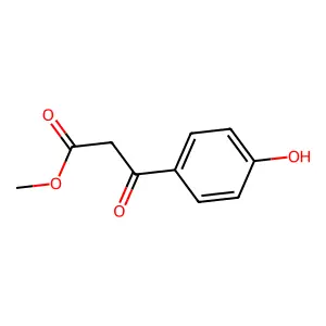 Methyl (4-Hydroxybenzoyl)acetate structure