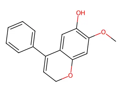 Dalbergichromene structure