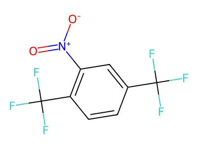 1-Nitro-2,5-bis(trifluoromethyl)benzene structure