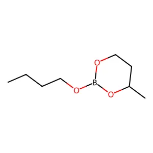 1,3,2-Dioxaborinane, 2-butoxy-4-methyl- structure