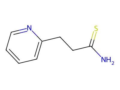 3-Pyridin-2-yl-thiopropionamide structure