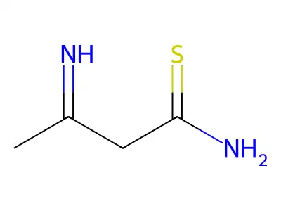 3-Iminobutanethioamide structure
