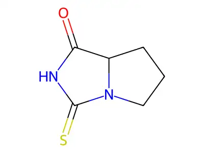 Proline-thiohydantoin structure