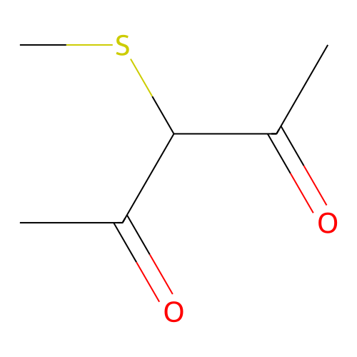 3-(Methylthio)penta-2,4-dione structure