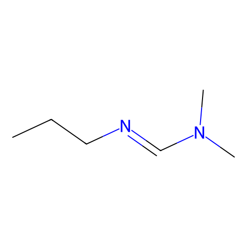 3,3-Dimethyl-1-propylformamidine structure