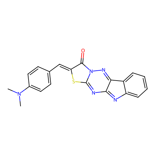 C20H15N5OS structure