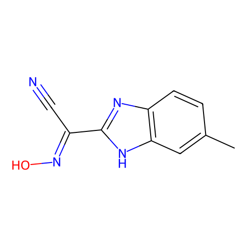 2-(5-Methyl-1,3-dihydrobenzimidazol-2-ylidene)-2-nitrosoacetonitrile structure