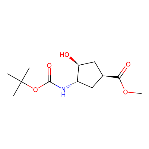 Boc-<2-13C>Gly structure