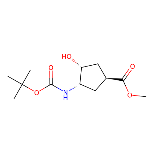 Boc-<2-13C>Gly structure