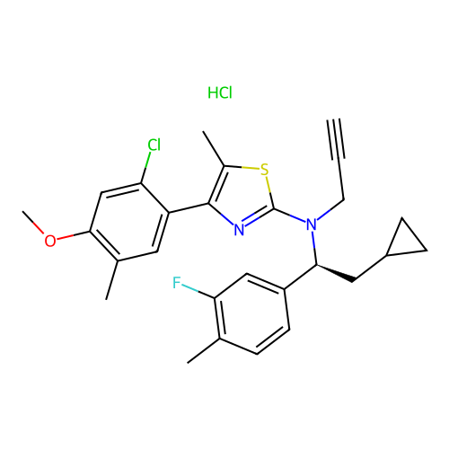 Crinecerfont (hydrochloride) structure