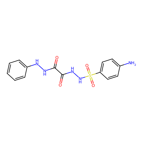 N'1-(4-Aminobenzenesulfonyl)-N'-phenylethanedihydrazide structure