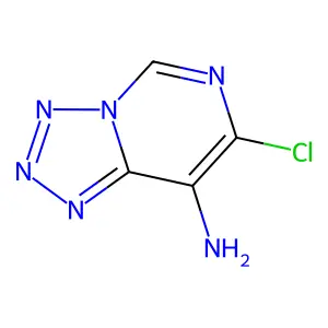 7-Chlorotetrazolo[1,5-c]pyrimidin-8-amine structure