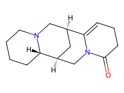 5,6-Dehydrolupanine structure