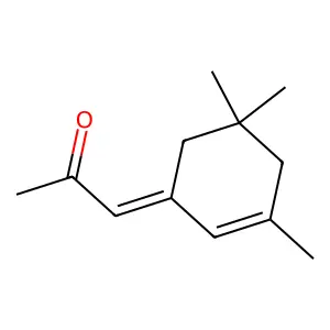 1-(3,5,5-Trimethyl-2-cyclohexen-1-ylidene)-2-propanone structure