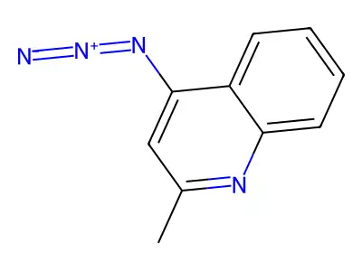 4-Azido-2-methylquinoline structure