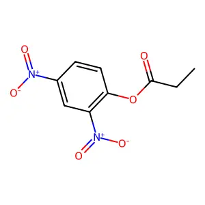 2,4-Dinitrophenyl propanoate structure