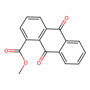 Methyl 9,10-dioxoanthracene-1-carboxylate structure