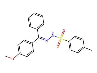 N'-[(4-Methoxyphenyl)(phenyl)methylidene]-4-methylbenzene-1-sulfonohydrazide structure